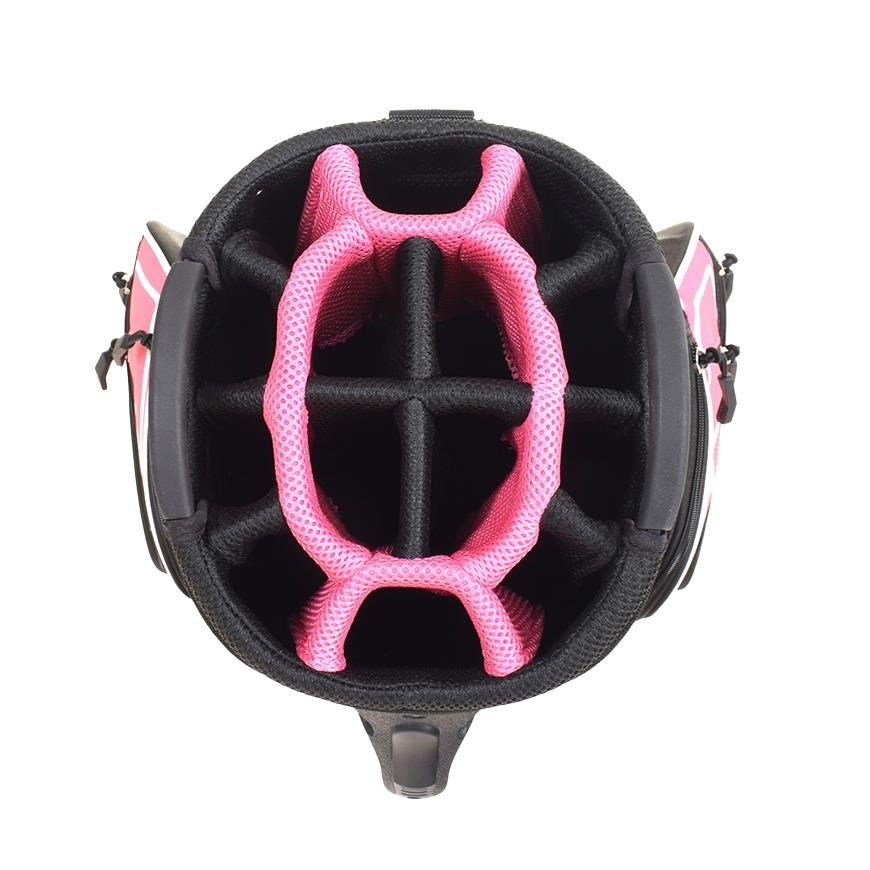 Cleveland Friday 3 cart bag, pink/black