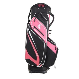 Cleveland Friday 3 cart bag, pink/black