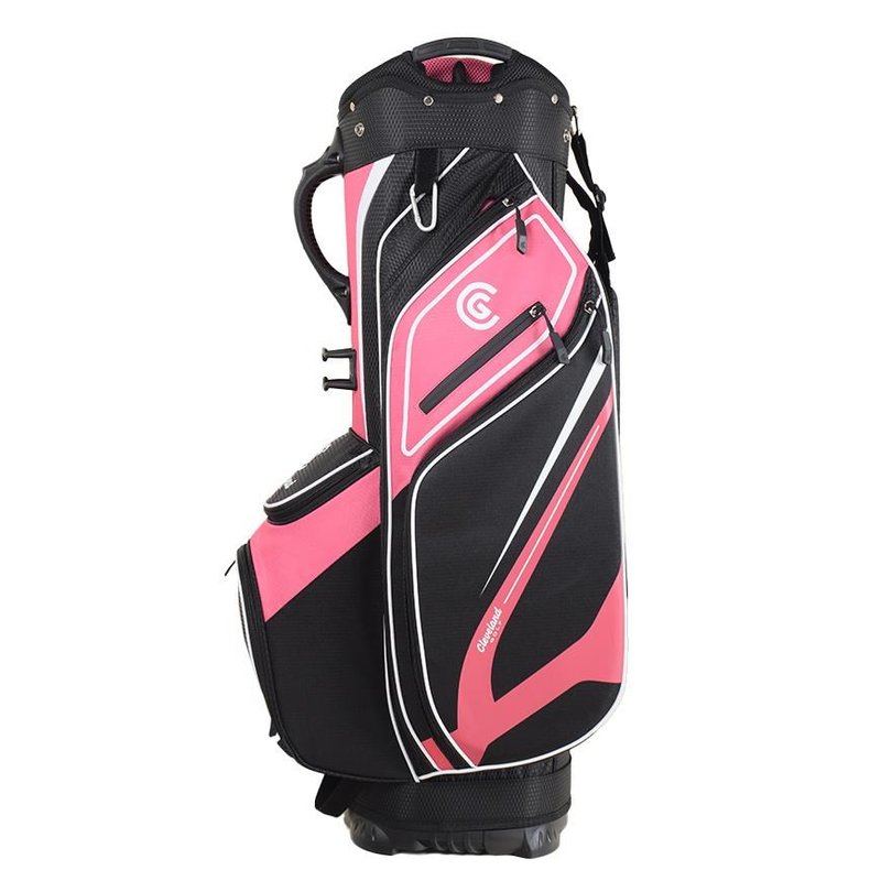 Cleveland Friday 3 cart bag, pink/black