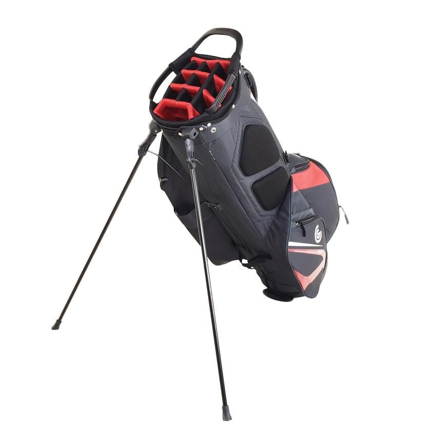Cleveland Saturday 2 stand bag, red/charcoal