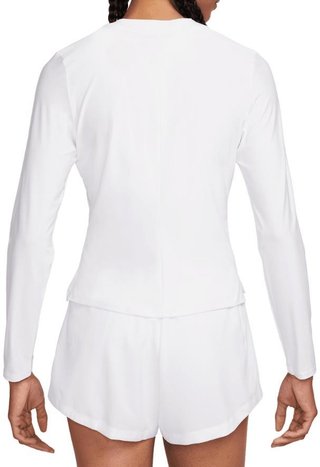 Nike Court Advantage women's sweatshirt, white/black