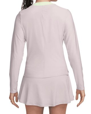 Nike Court Advantage women's sweatshirt, platinum violet