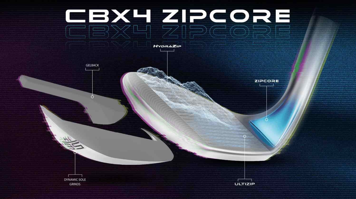 Cleveland CBX 4 Zipcore ladies wedge, graphite