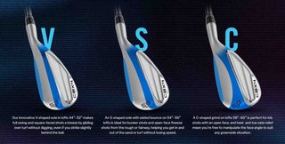 Cleveland CBX 4 Zipcore wedge, steel
