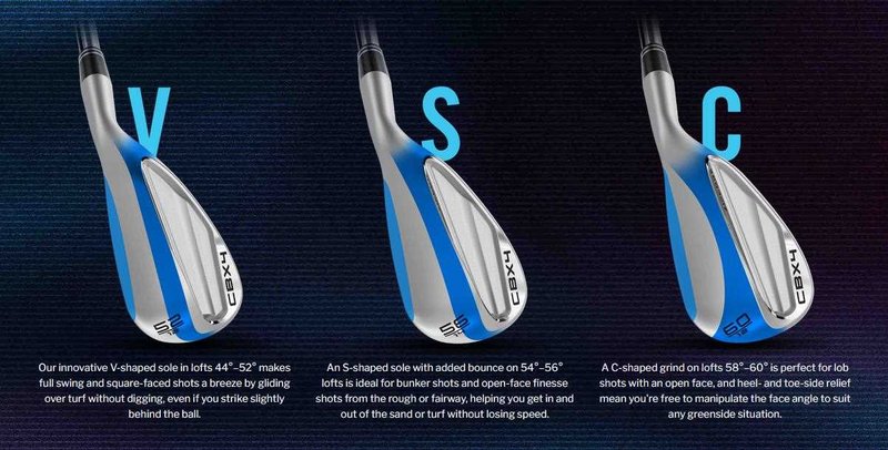 Cleveland CBX 4 Zipcore wedge, steel
