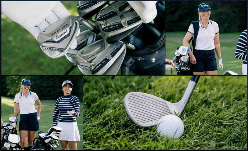 Cleveland Smart Sole Full Face women's wedge, graphite