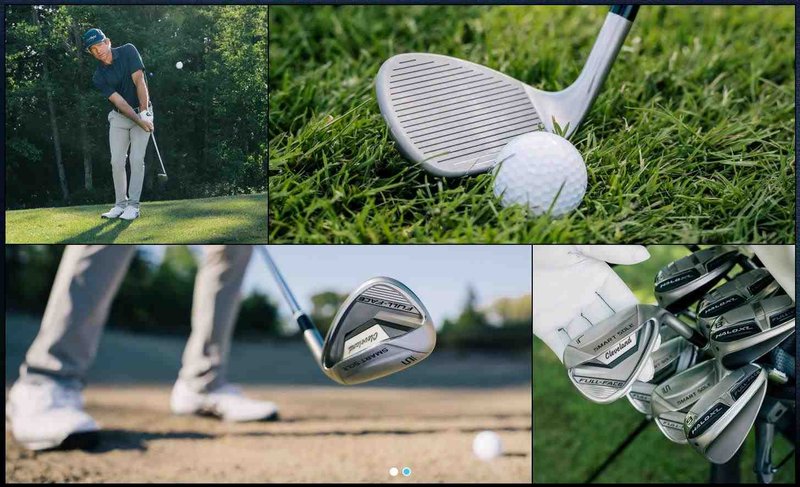 Cleveland Smart Sole Full Face wedge, steel