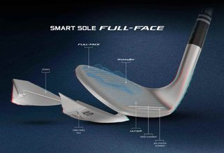 Cleveland Smart Sole Full Face wedge, steel