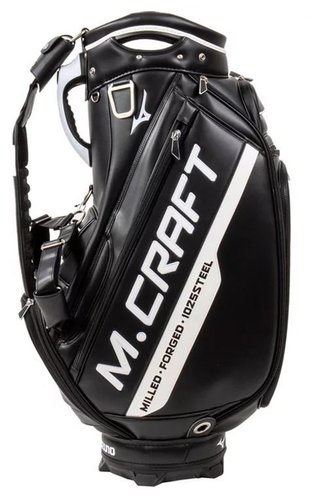 Mizuno MCRAFT staff bag 2024 cart bag, black
