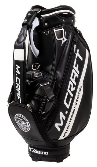 Mizuno MCRAFT staff bag 2024 cart bag, black