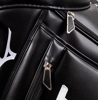 Mizuno MCRAFT staff bag 2024 cart bag, black