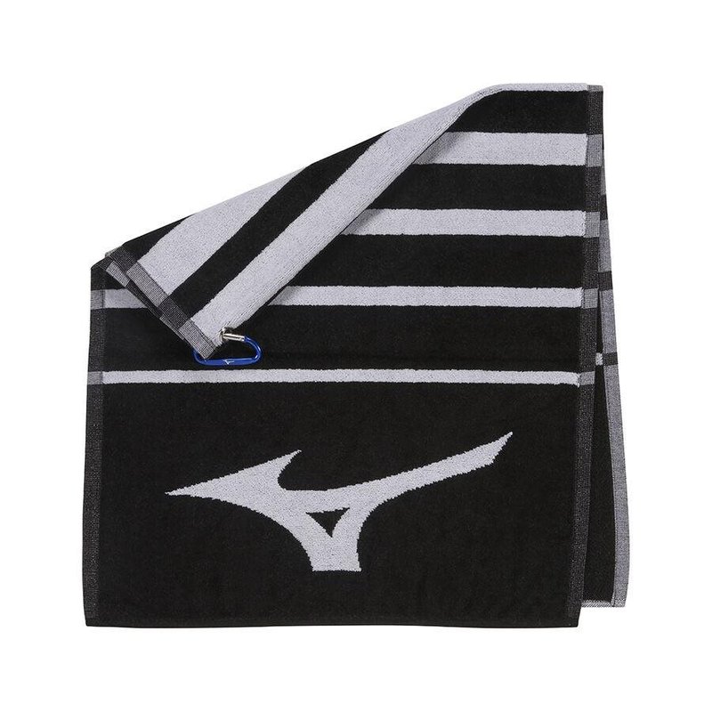 Mizuno RB Tour Golf Towel, black