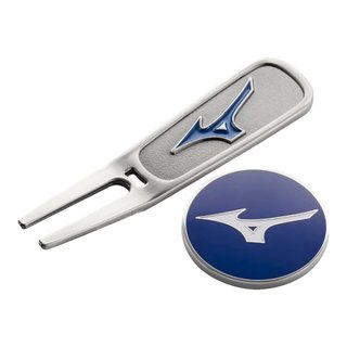 Mizuno RB Pitchfork & Marker Set, silver/blue