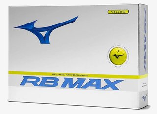 Mizuno RB Max golf balls, yellow