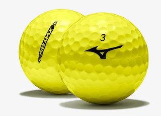 Mizuno RB Max golf balls, yellow