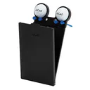 JuCad full metal scorecard holder, black/black cover
