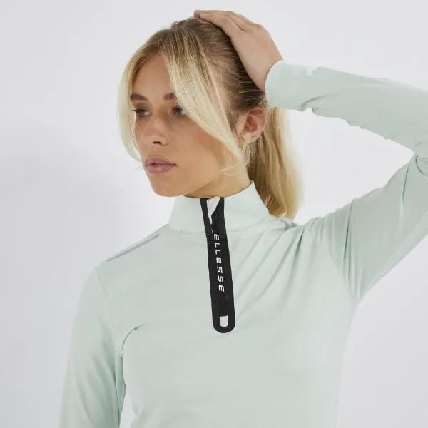Ellesse Juliano 1/2 Zip women's sweatshirt, light green