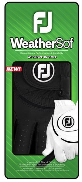 Footjoy WeatherSof 24 ladies golf glove, black