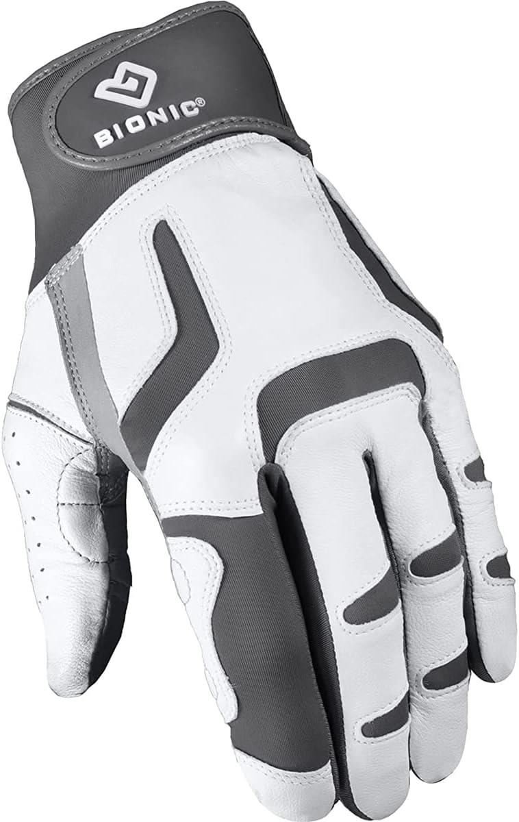 Bionic Relief Grip 2.0 mens golf glove, white