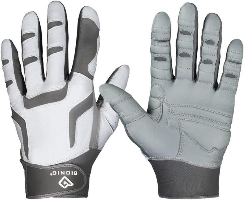 Bionic Relief Grip 2.0 mens golf glove, white