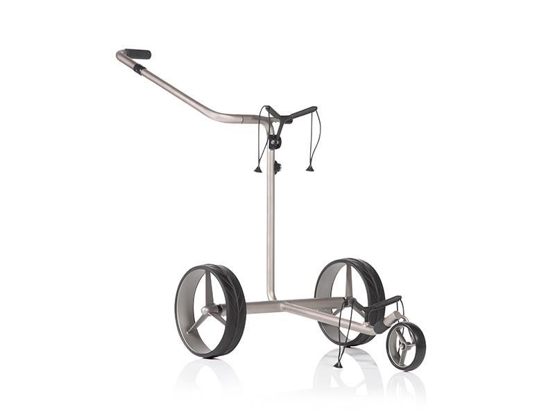 JuCad Drive S 2.0 set electric trolley, stříbrná