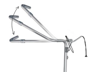 JuCad Drive S 2.0 set electric trolley, stříbrná