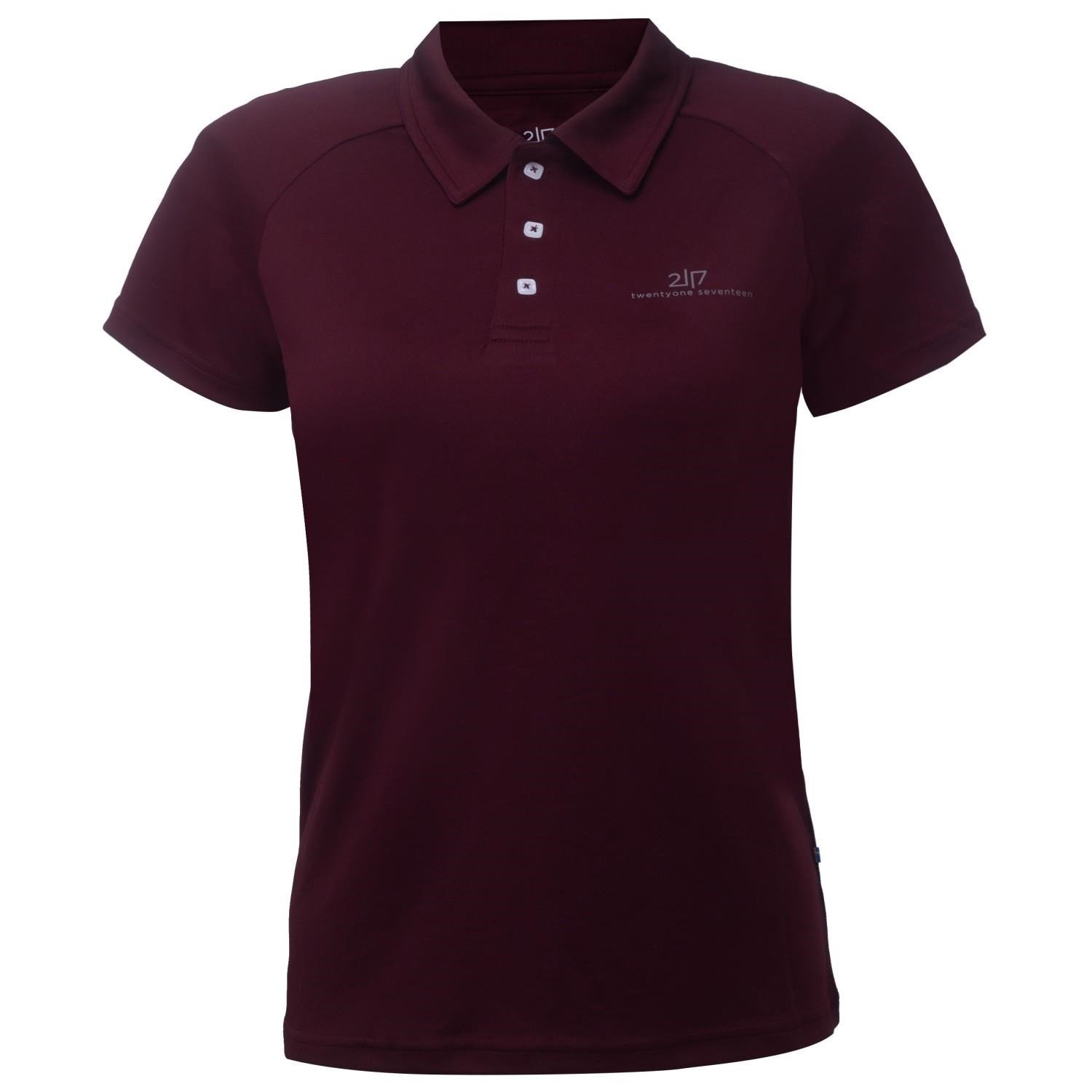 2117 of Sweden Fröseke women's polo, dark plum