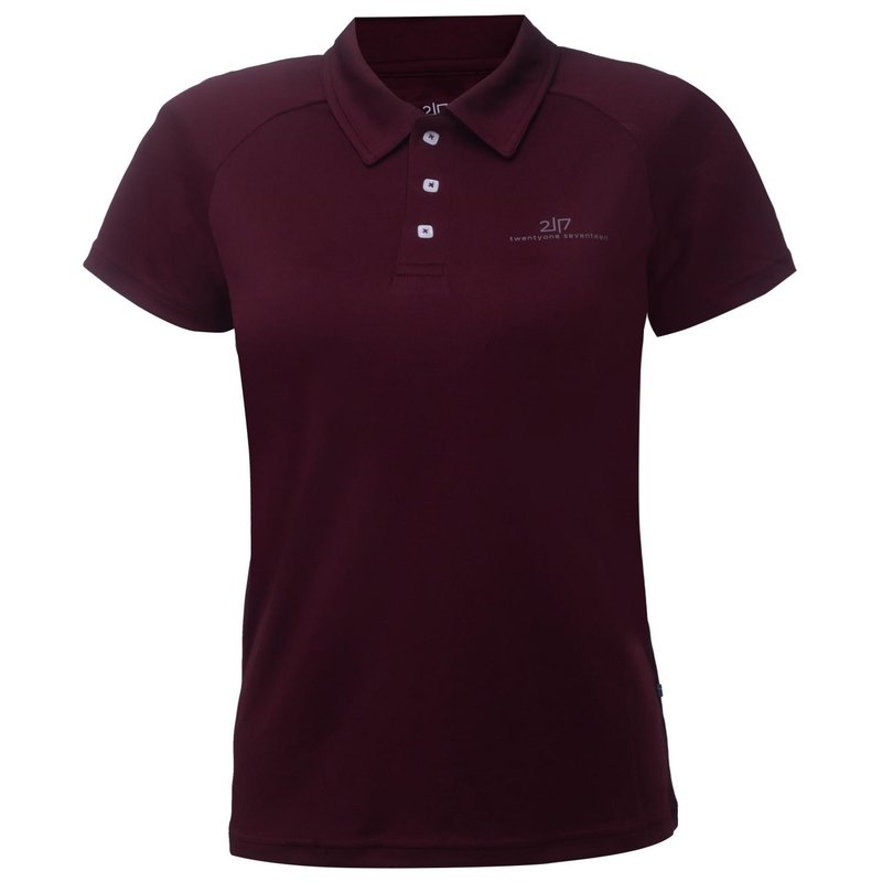 2117 of Sweden Fröseke women's polo, dark plum