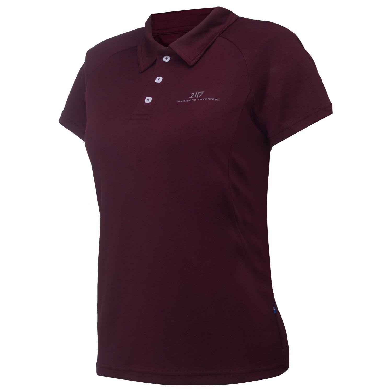 2117 of Sweden Fröseke women's polo, dark plum