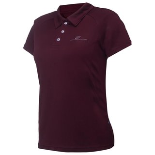 2117 of Sweden Fröseke women's polo, dark plum