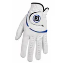 FootJoy WeatherSof 24 mens glove, white/blue