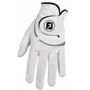 FootJoy WeatherSof 24 mens golf glove, white/grey