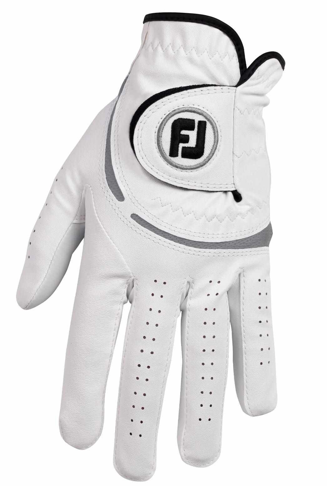 Footjoy FootJoy WeatherSof 24 mens golf glove, white/grey