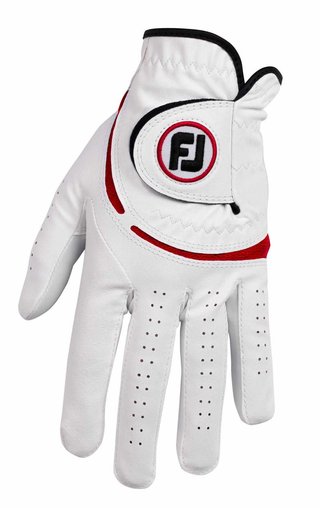 FootJoy WeatherSof 24 mens golf glove, white