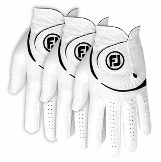 Footjoy FootJoy WeatherSof 24 mens glove (3 PACK), white