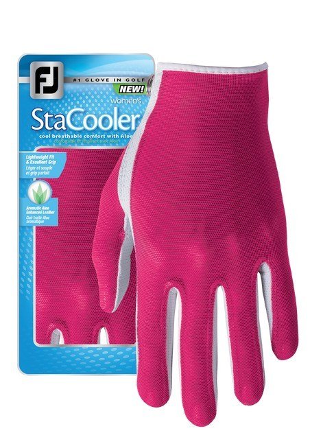 FootJoy StaCooler Assorted women's glove, fuchsia
