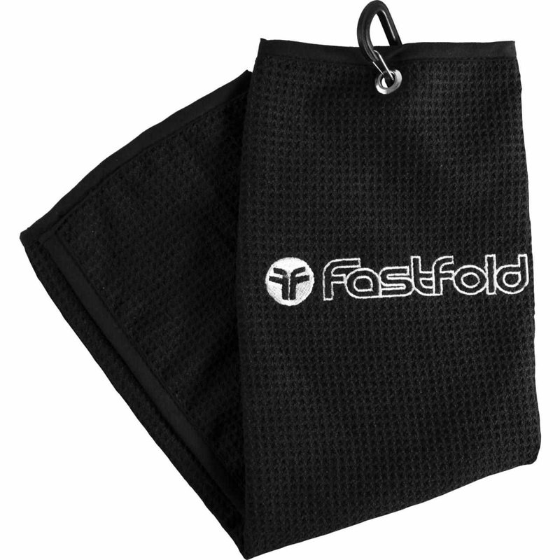 Fastfold Fastfold Golf Towel, black