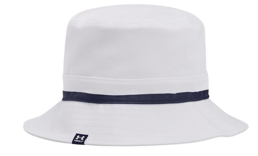 Under Armour Drive unisex bucket hat, white/navy