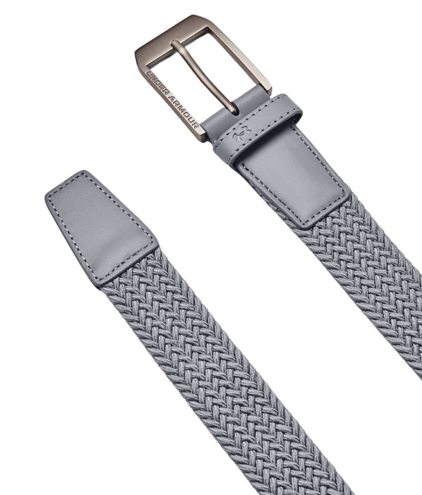 Under Armour Braided men's belt, steel