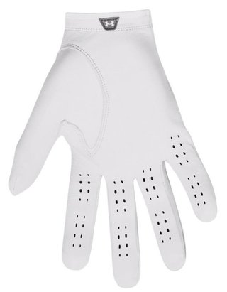 Under Armour Tour mens golf glove, white/castelrock