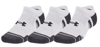 Under Armour Performance Tech unisex socks (3 Pairs), white/grey