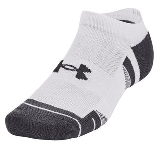 Under Armour Performance Tech unisex socks (3 Pairs), white/grey
