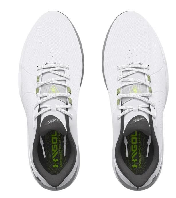 Under Armour Drive Pro mens golf shoes, white