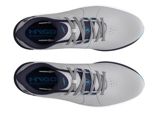 Under Armour Drive Pro SL mens golf shoes, grey/capri