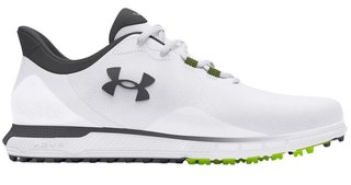 Under Armour Drive Fade SL mens golf shoes, white/titan grey