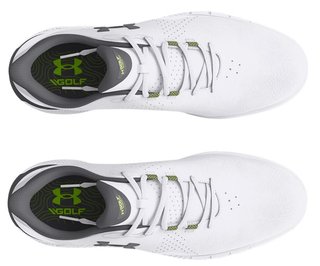 Under Armour Drive Fade SL mens golf shoes, white/titan grey