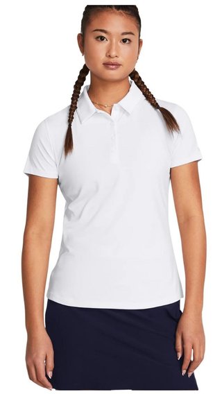 Under Armour Playoff women's polo, white