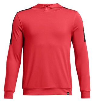 Under Armour Playoff junior hoodie 2024, red solstice/black