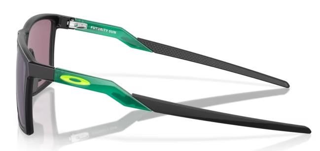 Oakley Futurity Sun sunglasses, Prizm Jade Lenses/Satin Black Frame