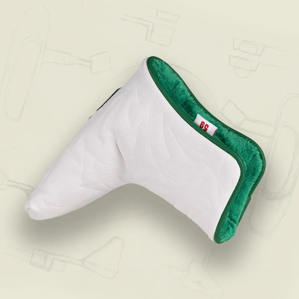 PING Looper Blade Putter Headcover, white/green